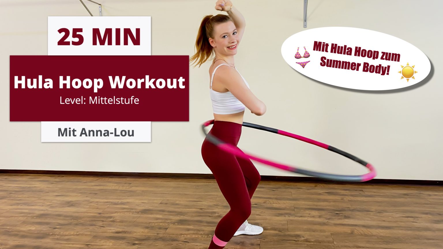 25 Minuten Hula Hoop Workout GET FIT HÖCHST